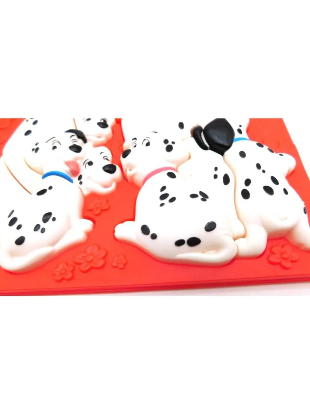 Vintage Plastic 101 Dalmatians 3D Puzzle Learning Toy 1993 Dog Puppy Shapes